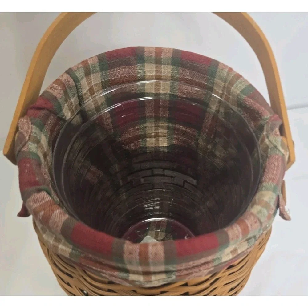 Longaberger 2000 October Fields Basket With Plastic Liner~No Lid